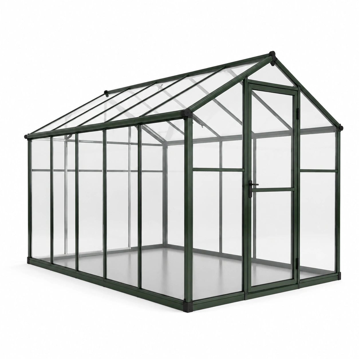 Serre de jardin en aluminium et polycarbonate 4 mm